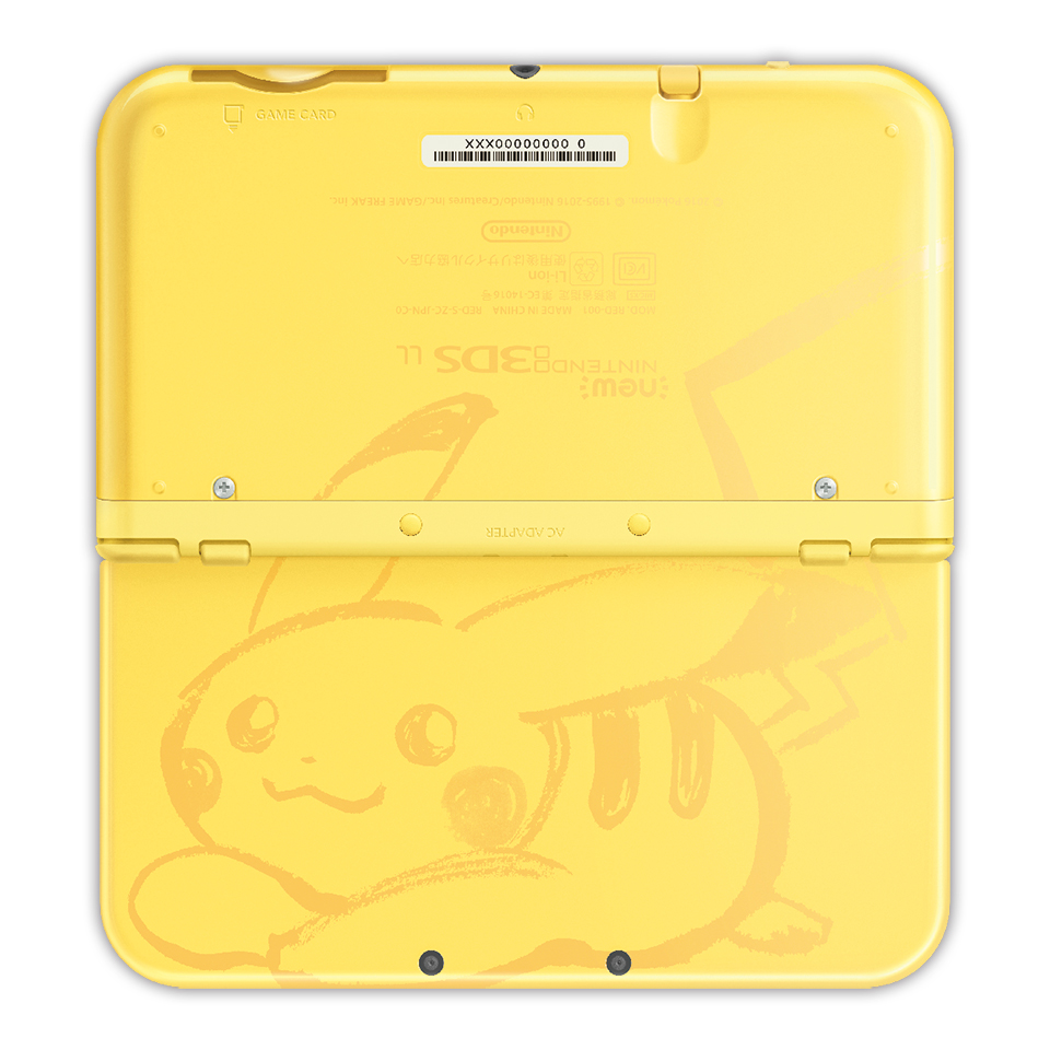 『ポケットモンスター サン・ムーン』と同時発売！ オリジナルデザインのNewニンテンドー3DS LLのご紹介 | トピックス | Nintendo